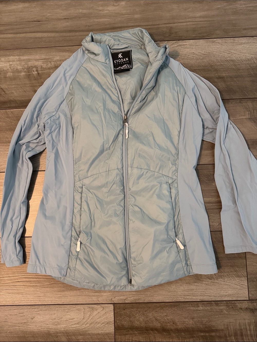 Kyodan Women's Pale Blue Lightweight Packable Jacket